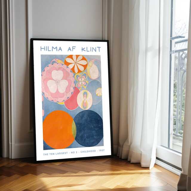 Hilma Af Klint - The Ten Largest No2 Childhood Fine Art Print - image 1