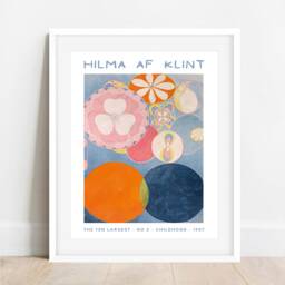 Hilma Af Klint - The Ten Largest No2 Childhood Fine Art Print - thumbnail 2