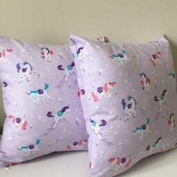 Handmade Unicorn Princess Cushions & Blanket Nursery Set - A Cute Easter Gift - thumbnail 2