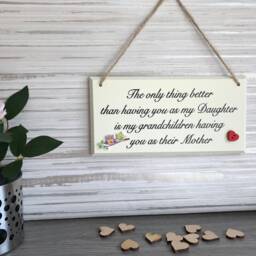 Mother Daughter Gift, Wall Art, Mothers Day Day, Gift For Daughter, Gifts Her, Birthday Home Decor - thumbnail 2