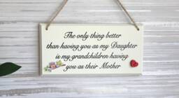 Mother Daughter Gift, Wall Art, Mothers Day Day, Gift For Daughter, Gifts Her, Birthday Home Decor - thumbnail 1