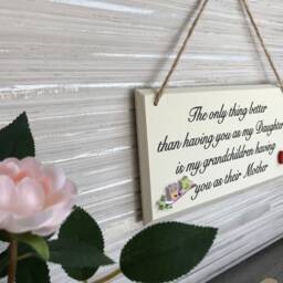 Mother Daughter Gift, Wall Art, Mothers Day Day, Gift For Daughter, Gifts Her, Birthday Home Decor - thumbnail 3
