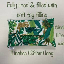 xl Green Leaves Seatbelt Pillow Mastectomy/Chest Surgery Heart Hysterectomy Cushion Period Cramps C-Section Cancer Gift - thumbnail 2