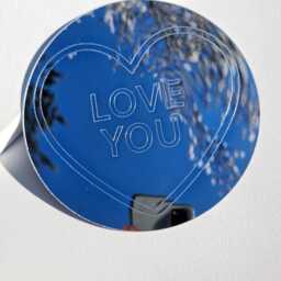 Love Heart Mirror Wall Decor Candy Gift Sweet Room Sticker Cute Retro Quote Pastel Sweetheart Dopamine - thumbnail 2