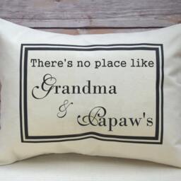Personalized Grandparent Christmas, Personalized Gift, Fathers Day, Hard To Buy For, Gift Idea, Christmas Pillow - thumbnail 2