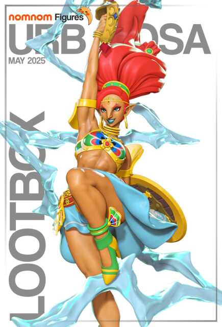 Urbosa - Zelda 3D Printed Figure 110 Scale - image 1