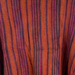 Copper Purple Cosy Blanket 4 Parties Festivals & Snuggling. A Lovely Soft Touch, Very Warm, Nice & Lightweight Shawl Scarf Throw - thumbnail 4