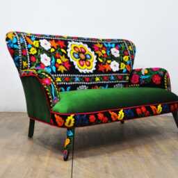 Suzani 2-Seater Sofa - Green Valley - thumbnail 2
