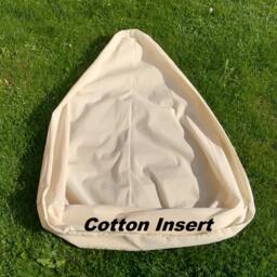 Whimsical Black Cat Linen Bean Bag Chair Cover With Inner Liner Pear Shape Seating - thumbnail 4