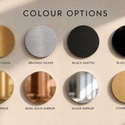 Brushed Gold Text Wall Sign - Custom Laser Cut Logo Sign, Salon & Beauty Decor - thumbnail 3