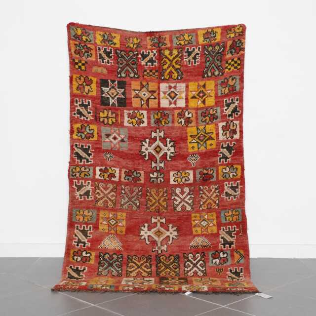 "Vintage Turkish Kilim Rug 6'11"" X 3'11" - image 1