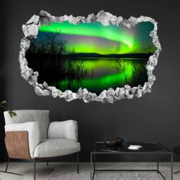 Northern Lights Wall Decal Sticker Mural Poster Print Art Home Bedroom Office Decor Kr32 - thumbnail 2