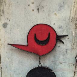 Cat Wire Recuit, Wall Decoration, Bird Wire, Decorative Phrase, Word, Quote, Nature Retro - thumbnail 3
