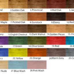Wood Stripe Wall Decals - Multiple Colors & Sizes - thumbnail 2