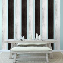 Wood Stripe Wall Decals - Multiple Colors & Sizes - thumbnail 3