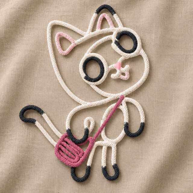 Gabby's Dollhouse, Pandy Paws Wire Wall Hanging. Customised Bedroom Or Nursery Decor - image 1