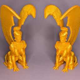 3D Printed Fantasia Sphinx - thumbnail 2