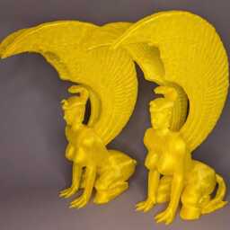 3D Printed Fantasia Sphinx - thumbnail 3