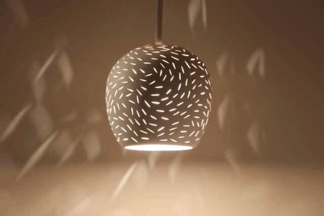 Handmade Ceramic Pendant 5 - image 1