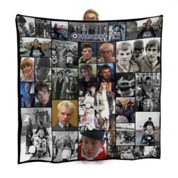 Quadrophenia Movie Montage Fleece Throw Blanket - 150cm X Large Made in England - thumbnail 2