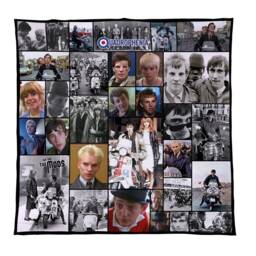 Quadrophenia Movie Montage Fleece Throw Blanket - 150cm X Large Made in England - thumbnail 3