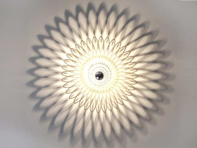 Walllamp , Ceiling Lamp, Spiral Ornament, Shadow - image 1