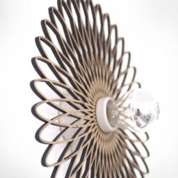 Walllamp , Ceiling Lamp, Spiral Ornament, Shadow - thumbnail 3