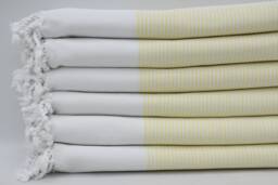 40''x70'', Turkish Towel, Towel Bath Towel, Sauna Towel, Soft Towel, Bohemian Towel, Yellow Striped Towel, Turkish Cotton Towel, B1-Gelinteli