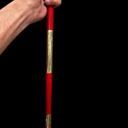Ebony & Brass Was Sceptre Ancient Egyptian Osiris Staff - thumbnail 2