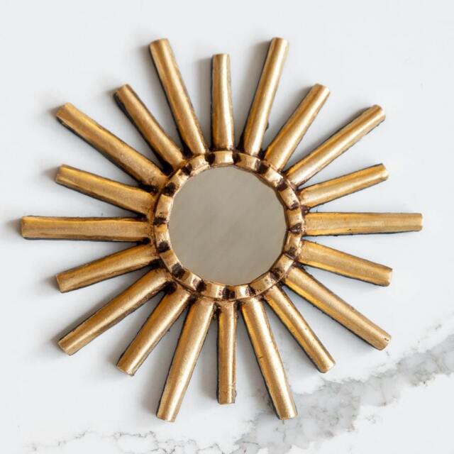 Peruvian Wall Mirror - Sunburst - image 1