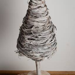 Eco Christmas Tree, Natural Table Decoration, Birch Wood, Large Organic Wood Decor - thumbnail 4