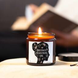 Pride & Prejudice Soy Candle Book Lover's Literary Gift - thumbnail 2