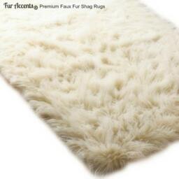 Faux Fur Area Rug - Rectangle Shaggy Soft Ling Hair Mongolian Shag Designer Rugs Accents Usa - thumbnail 2
