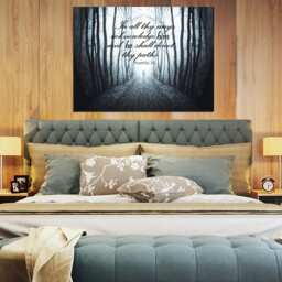 Proverbs 36 #3 Kjv in All Thy Ways Acknowledge Him Scripture Art, Framed Bible Verses, Religious Framed Art, Wall Hangings, Christian - thumbnail 3