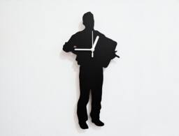 Man Play Accordion Jazz Band Instruments - Wall Clock - thumbnail 1