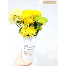 Personalised Vase For Auntie's Birthday Gift, Gift Auntie, Her, Mothers Day Vase, Auntie Gifted Mug & Hanging - thumbnail 2