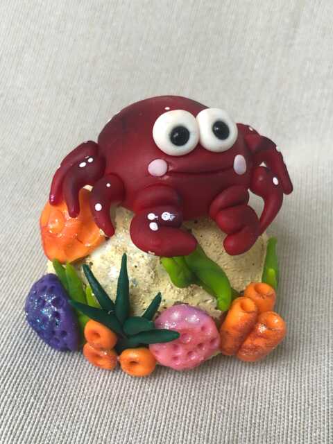 Sea Animals in Cold Porcelain - image 1