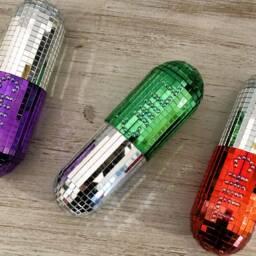 Disco Chill Pill - Funky Home Decor Fun Quirky Gift Happy Decorative Object - thumbnail 3