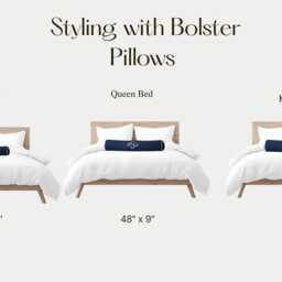 Custom Word Bolster Pillow Cover, Hand Woven Cotton, Embroidered Accent - thumbnail 2