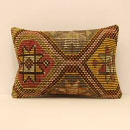 Rug Lumbar Kilim Pillow 14x20 Inch(35x50 cm Bohoturkish Kilim Pillowcover Chair Small Oblong Cushion Cover Tribal Pillow 4Bef-147
