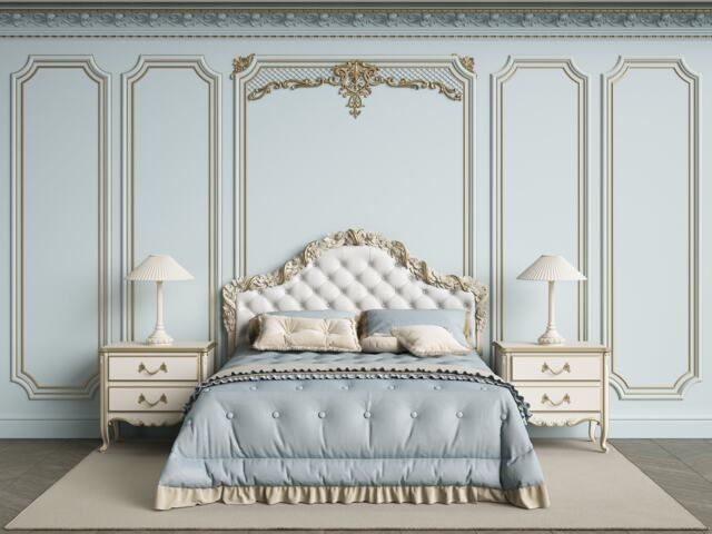 3D Cornice Wall Mural, European Decor, Peel & Stick Wallpaper - image 1