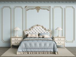 3D Cornice Wall Mural, European Decor, Peel & Stick Wallpaper