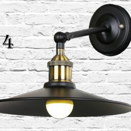 Industrial Wall Sconce Bar Iron Light Retro Light Fixture Loft Vintage Lighting Downside Pub - thumbnail 4