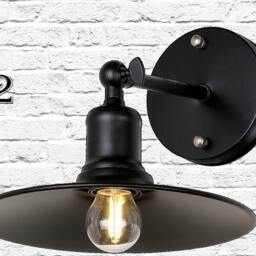 Industrial Wall Sconce Bar Iron Light Retro Light Fixture Loft Vintage Lighting Downside Pub - thumbnail 3