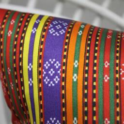 Throw Pillow Covers, Body Pillow, Kilim 16x16 Outdoor Decor Cushion Case, Both Sided Striped 19 - thumbnail 2