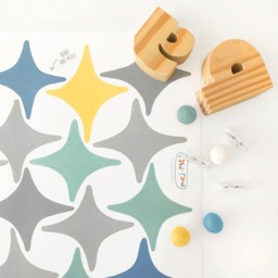 Retro Stars - Peel-And-Stick Wall Decals Mej