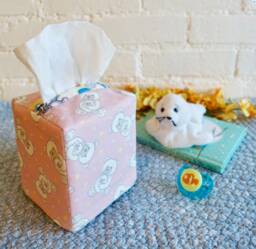 Baby Tissue Box Cover - thumbnail 1