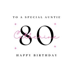 Auntie 80Th Birthday Candle Gift Set Candles Gifts Aunties - thumbnail 4