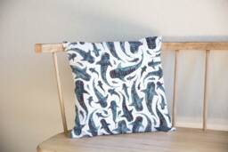 Nautical Whale Shark Cushion Cover Ocean Themed Covers Sea Sharks Nursery - thumbnail 1