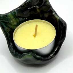 Fused Glass Candleholders Candle Holders Trinket Dishes Gifts - thumbnail 4